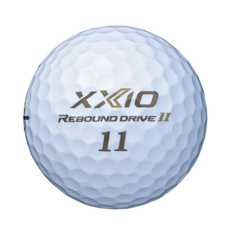 Packung mit 12 Golfbällen Xxio Rebound Drive II Pearl