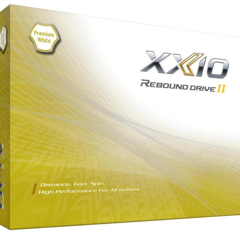 Packung mit 12 Golfbällen Xxio Rebound Drive II Pearl