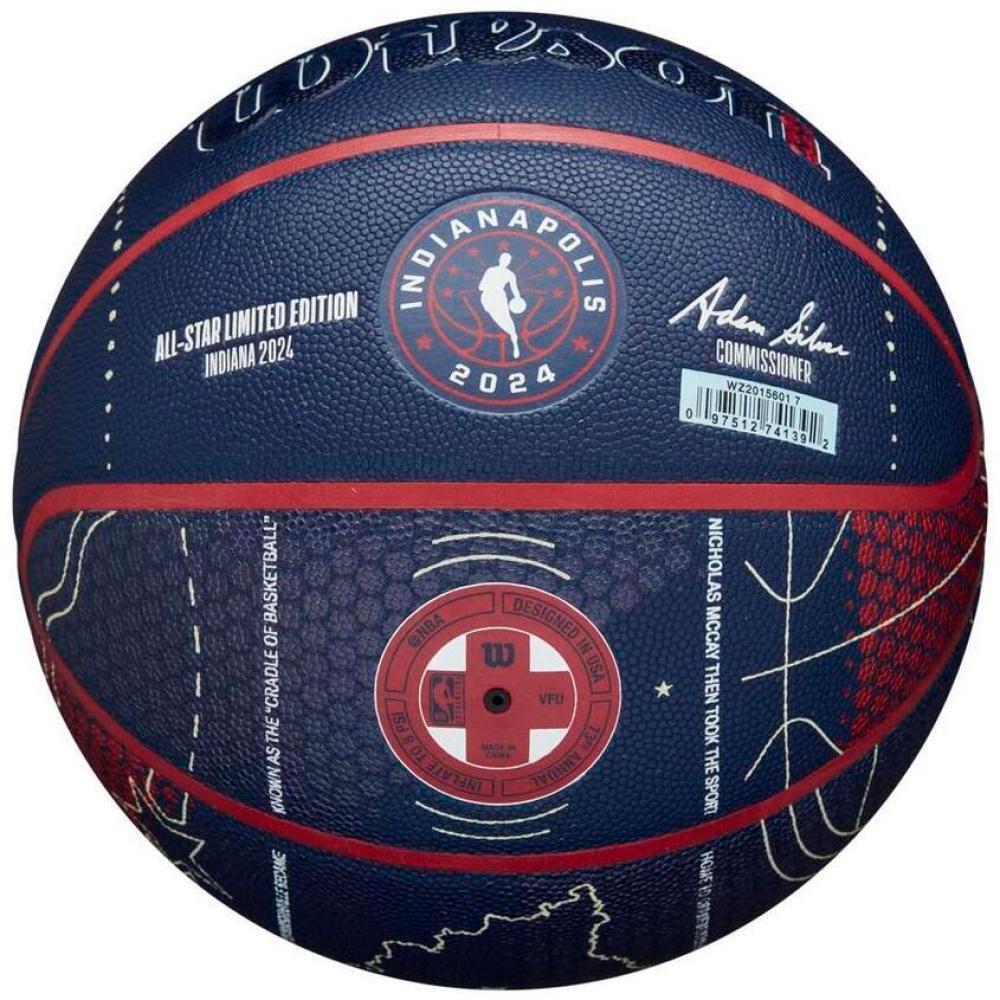 Piłka do koszykówki Wilson NBA All-Star Game 2024 Collector - WZ2015601XB 7 2/4