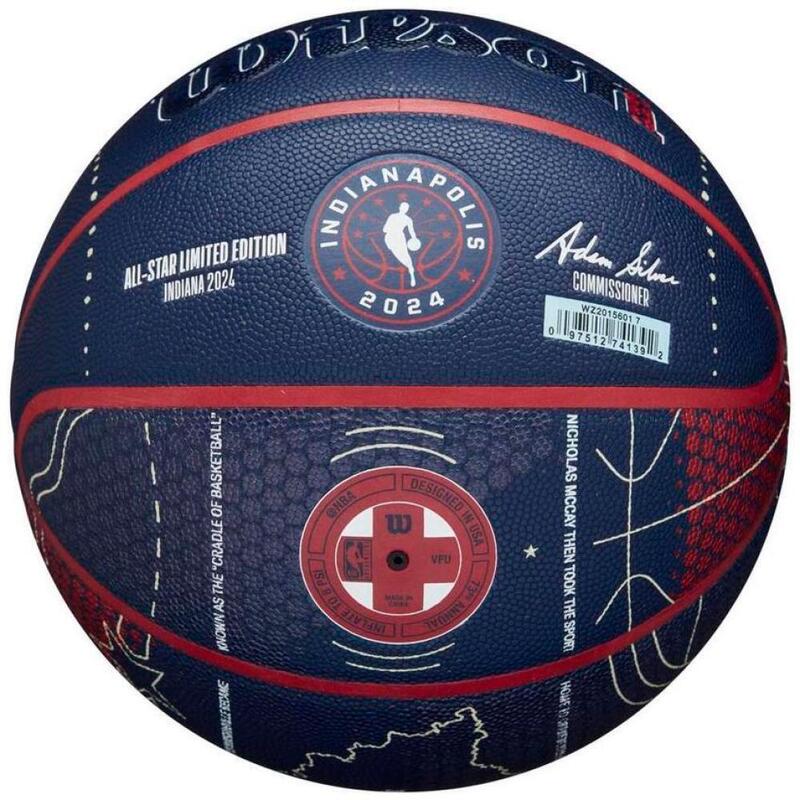Ballon de Basketball Wilson réplica All Star Game Indiana 2024