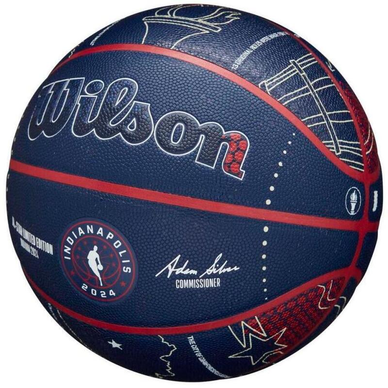 Ballon de Basketball Wilson réplica All Star Game Indiana 2024