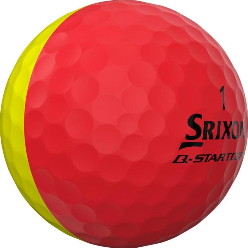 Confezione di 12 palline da golf Srixon Q-Star Tour DIVIDE New