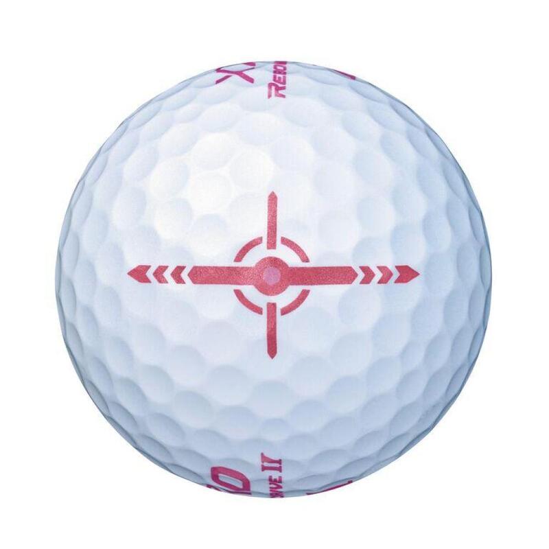 Doos met 12 Xxio Rebound Drive II Pink-golfballen