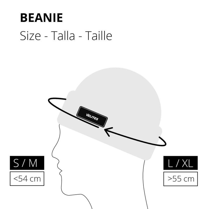 Beanie Zwart L/XL Velites