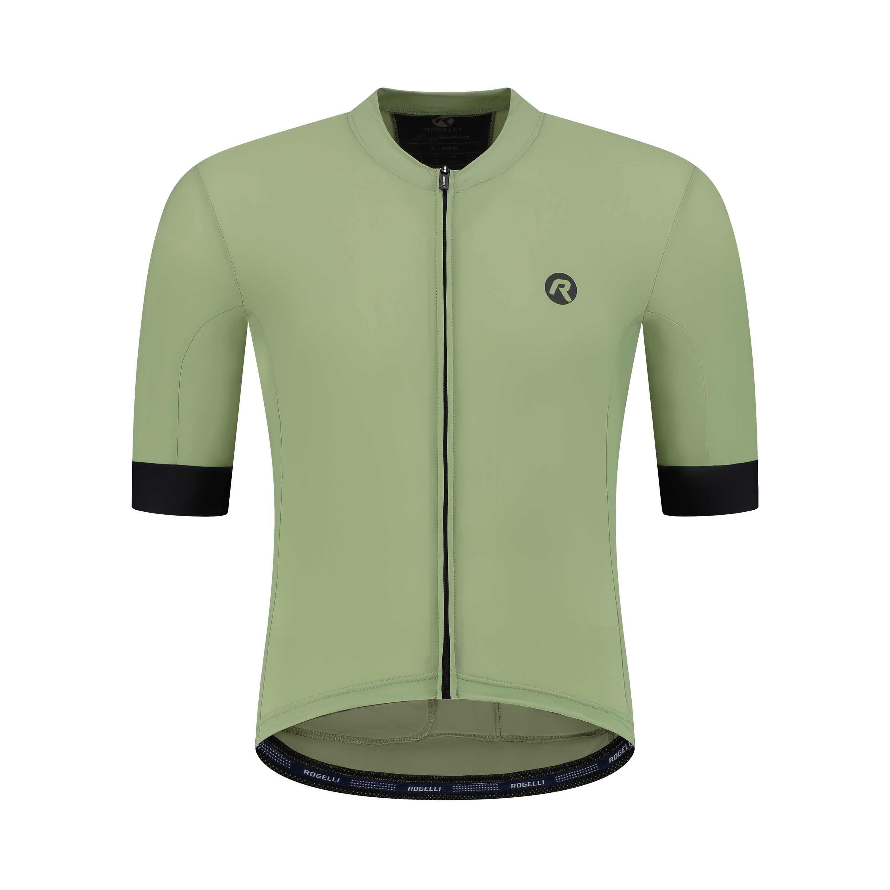 Rogelli - Maillot Manches Courtes Velo Homme - Signature - Maillot Manches Courtes - Vert - 48 Xl - Decathlon