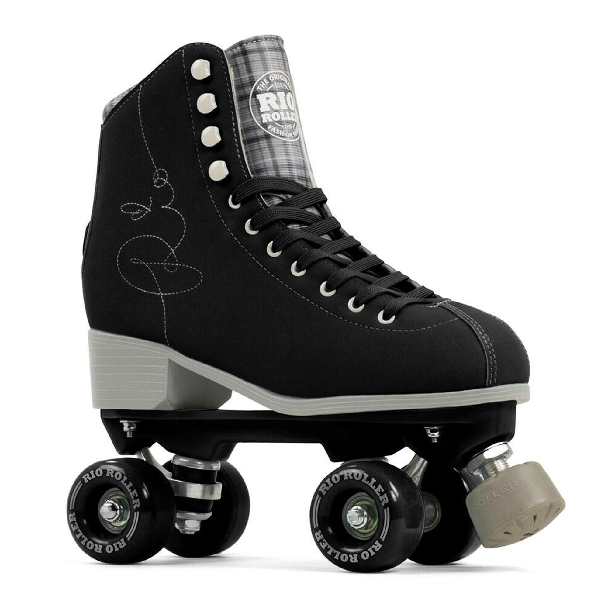 Rio Roller - Rio Roller Roller Quad Signature Noir - Patins À Roulettes - Noir - 38 - Decathlon