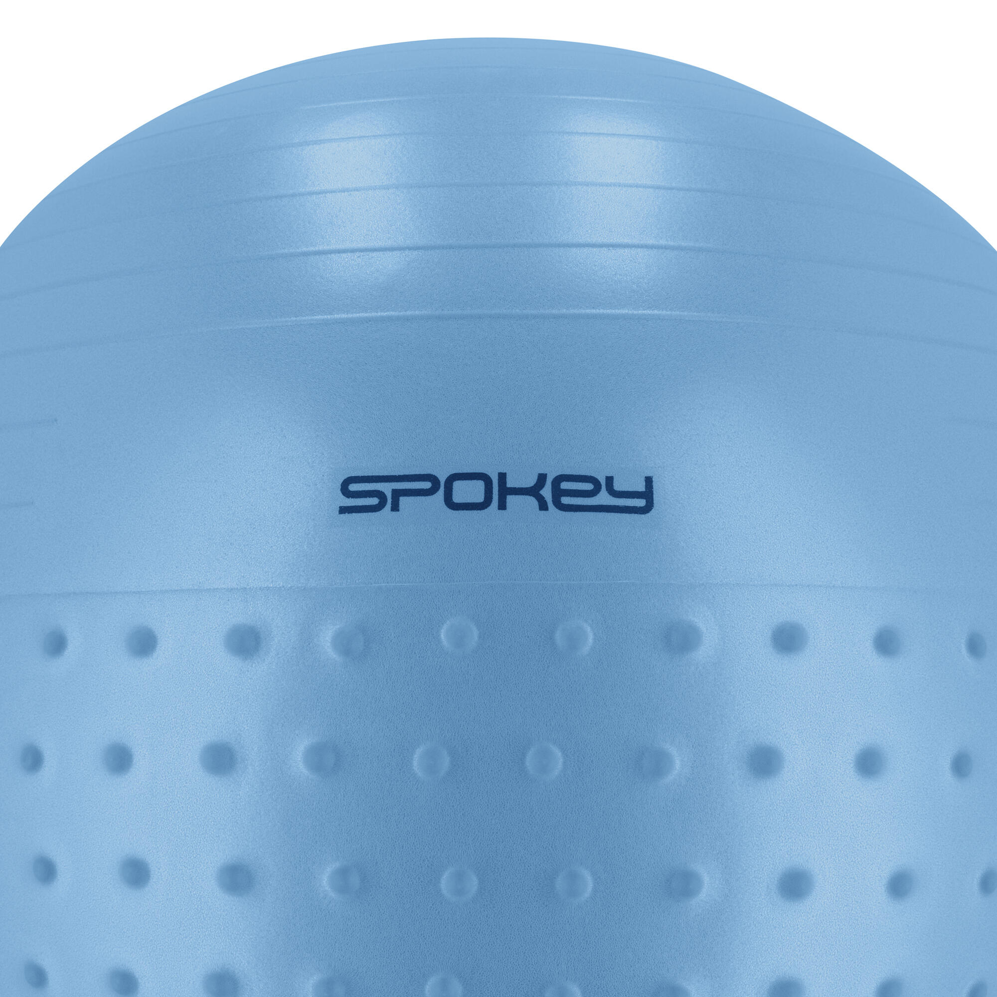 Piłka gimnastyczna z częścią do masażu Spokey Half fit 2/7