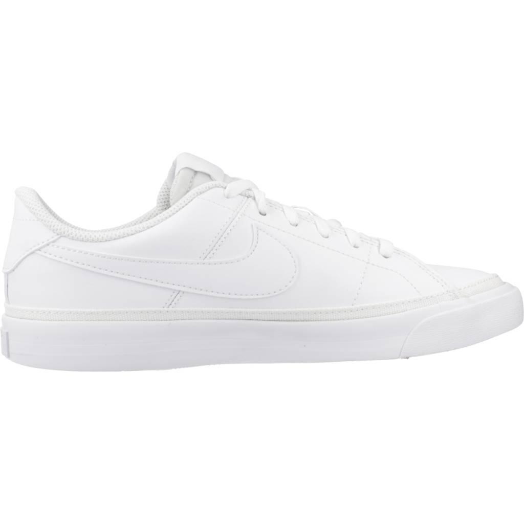 Sapatilhas Nike Court Legacy Big Kids para mulher Branco 4/5