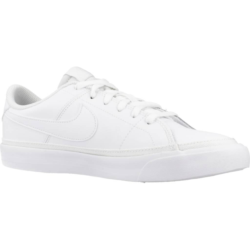 Sapatilhas Nike Court Legacy Big Kids para mulher Branco 5/5