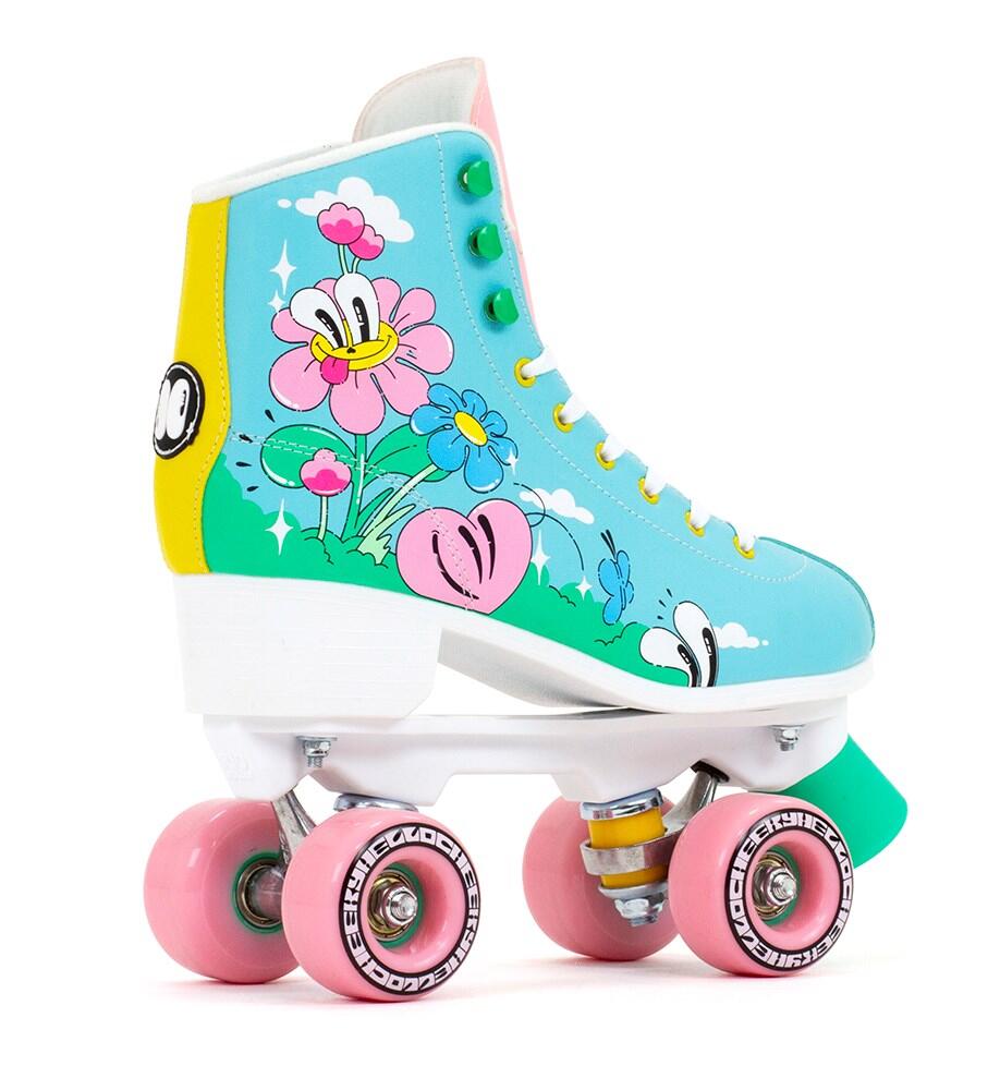 Hattie Stewart Artist Figure Quad Roller Skates 3/4