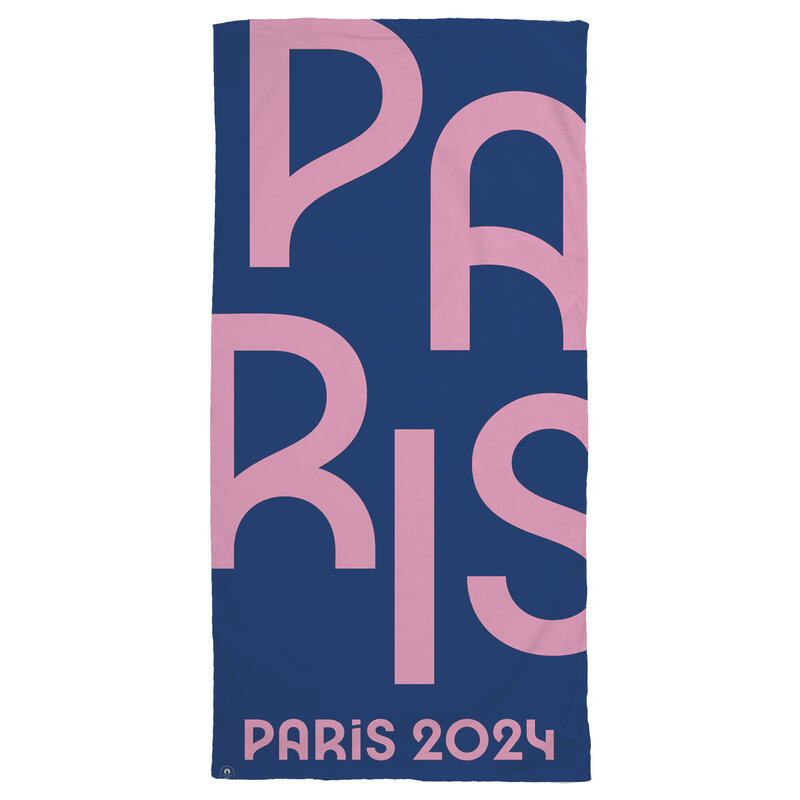 Drap de bain 70x140 cm coton Jeux Olympiques - Oly Pink City