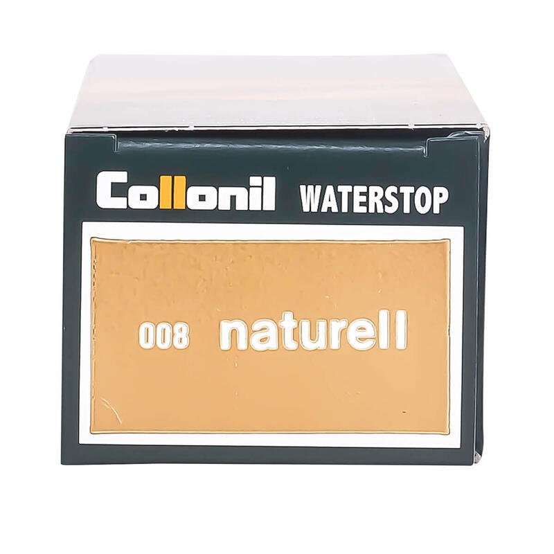 Crema de pantofi cu ulei de migdale Collonil Waterstop Colours, 75 ml, naturell