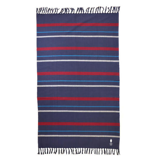 Fouta 70x140 cm 100% coton Jeux Olympiques - EFR Oly Tricolore