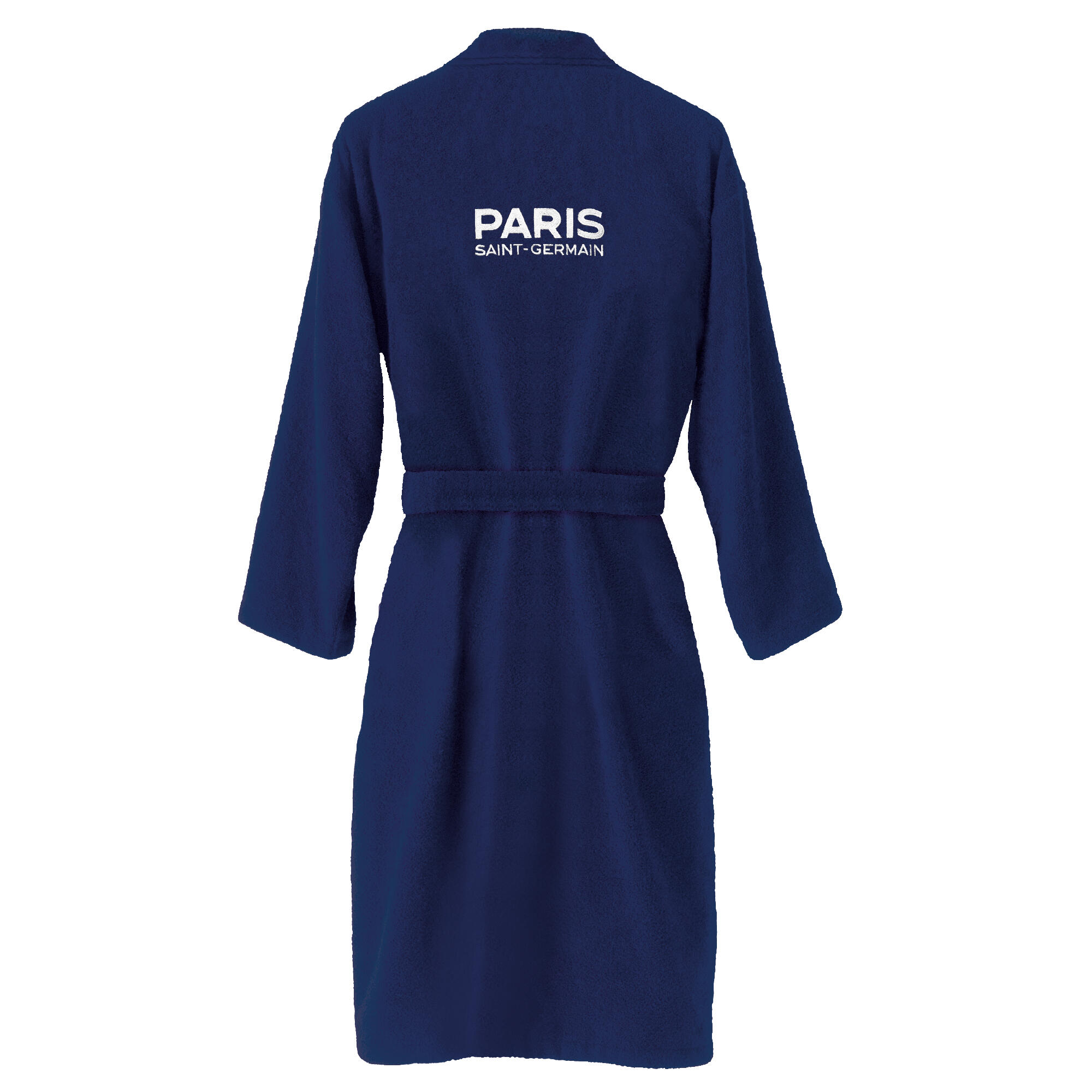Peignoir de bain adulte 100% coton football Paris - Ruban 6/7