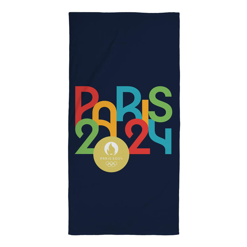 Serviette de bain 75x150 cm coton Jeux Olympiques - Oly Arches