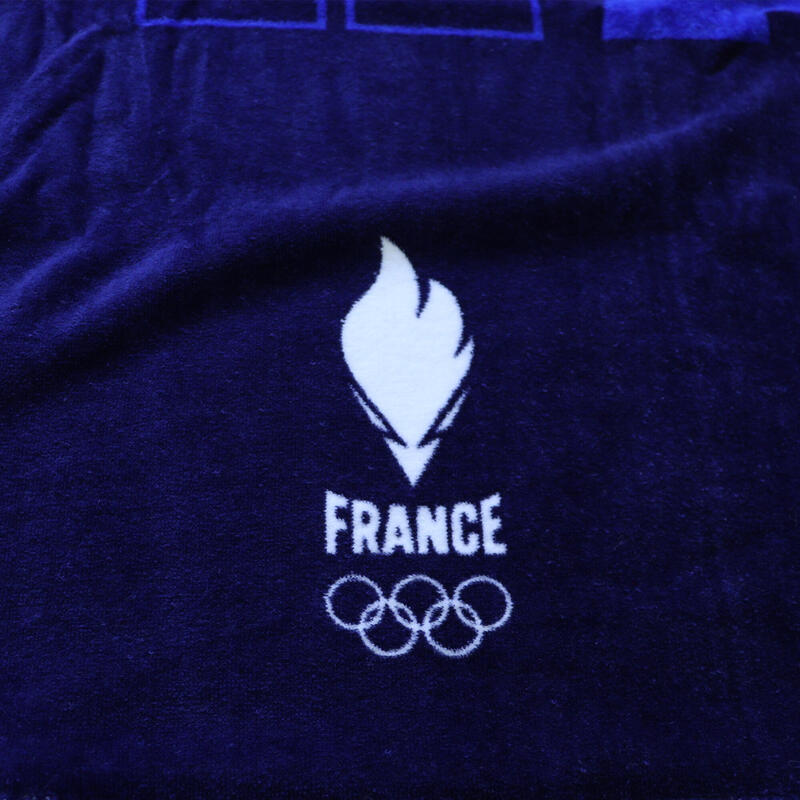 Serviette de bain 85x170 cm coton Jeux Olympiques - Oly Equipe