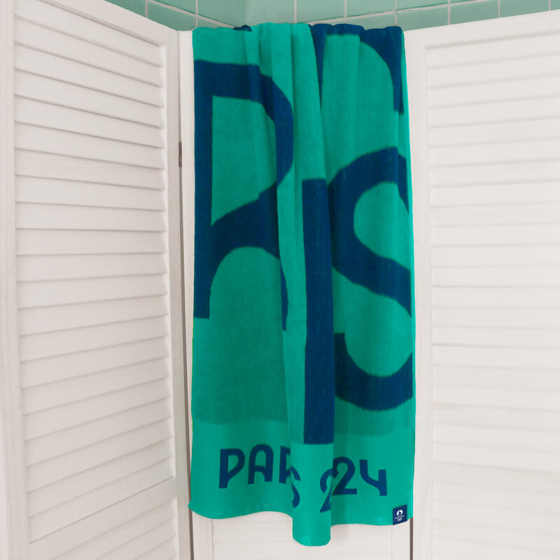 Drap de bain 70x133 cm coton Jeux Olympiques - Oly Colors
