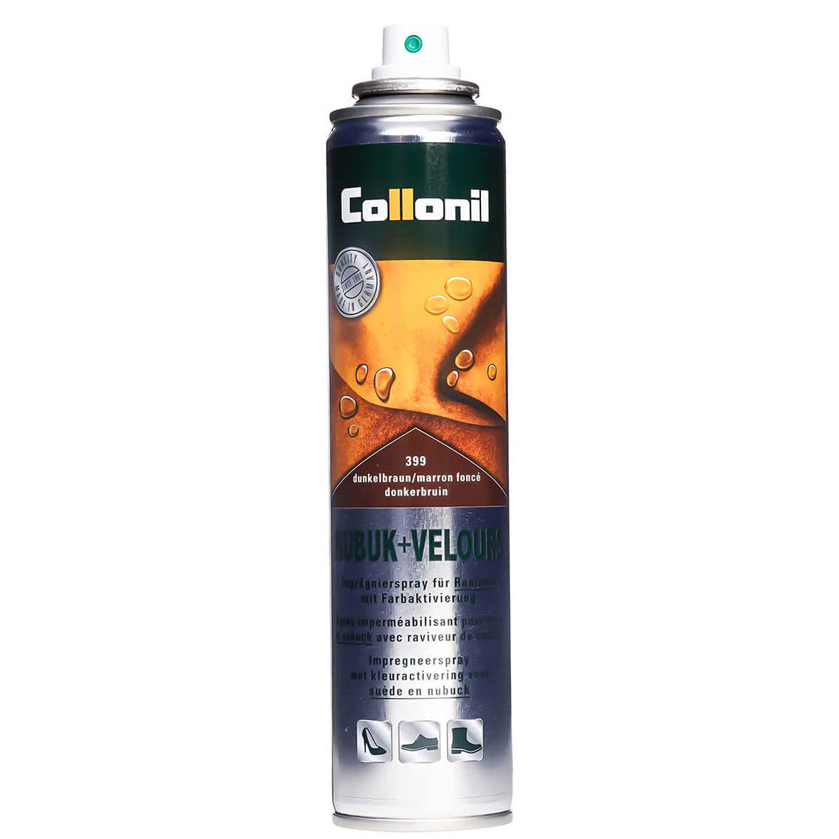 Collonil Nubuk + Velours braun Schuhpflegemittel 399 200 ml 3/5