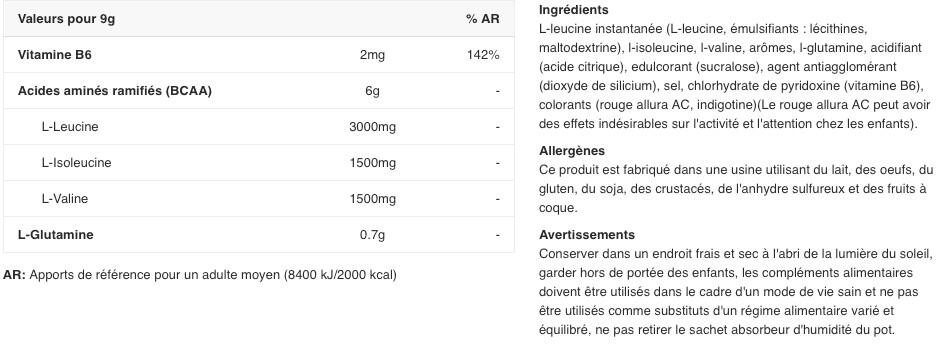 Bcaa - Bcaa Zero (360g) - Blue Grap 2/3