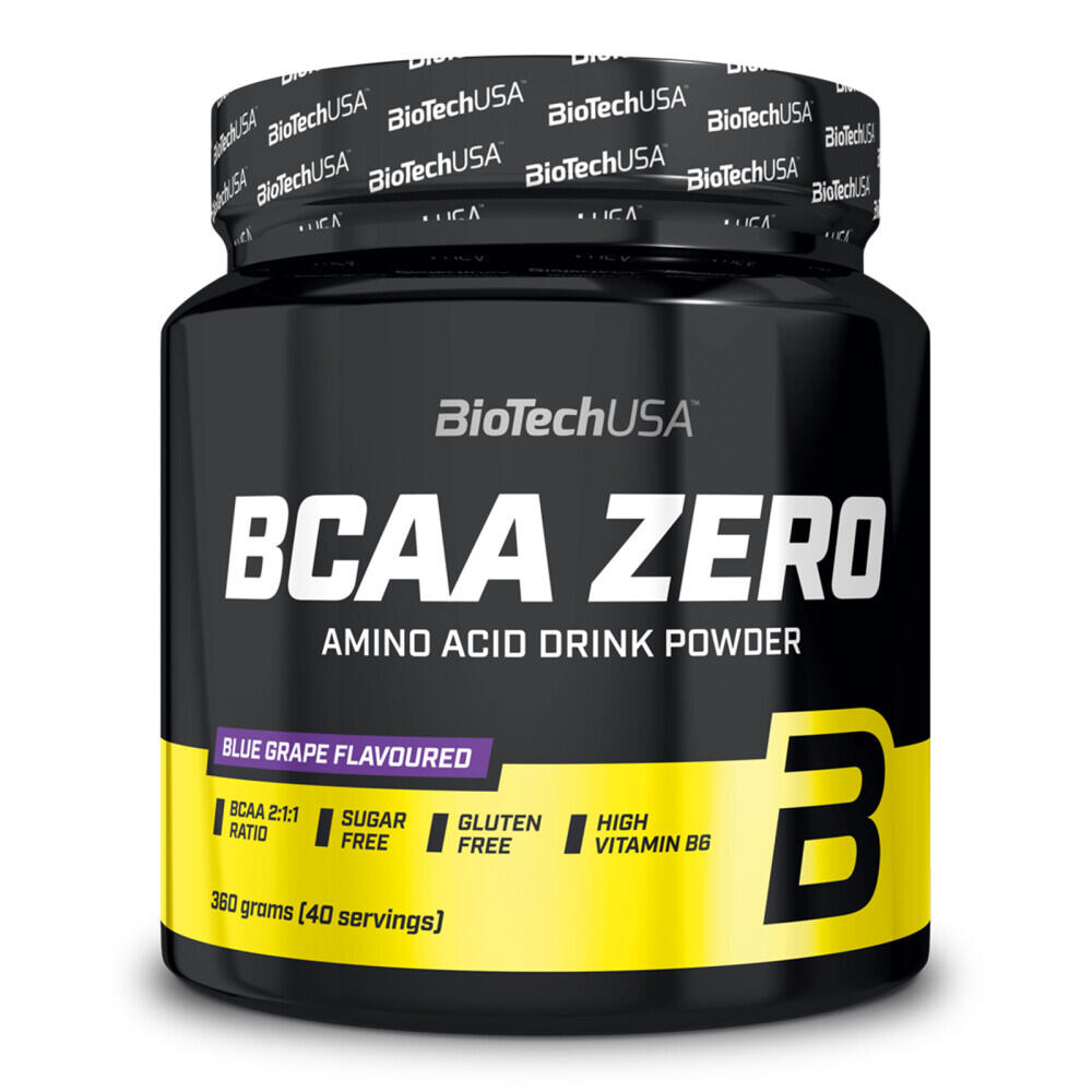 BIOTECHUSA BCAA in polvere - BCAA Zero - Uva Blu 360g