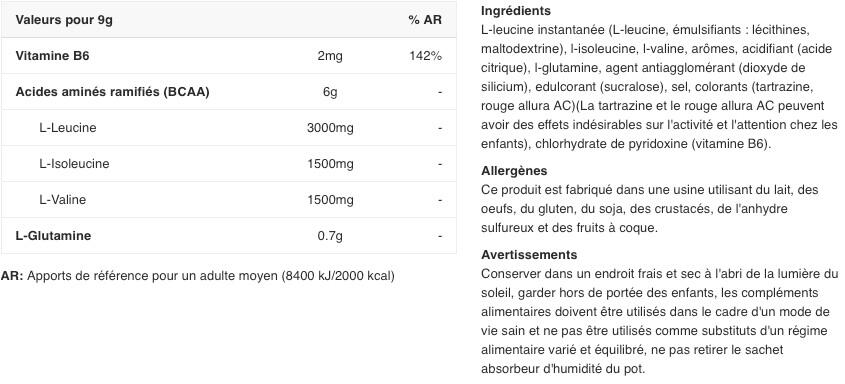 BCAA ZERO (360G)