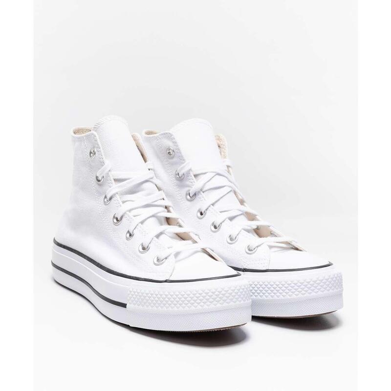 Adidași Converse All Star Chuck Taylor Platform Alb