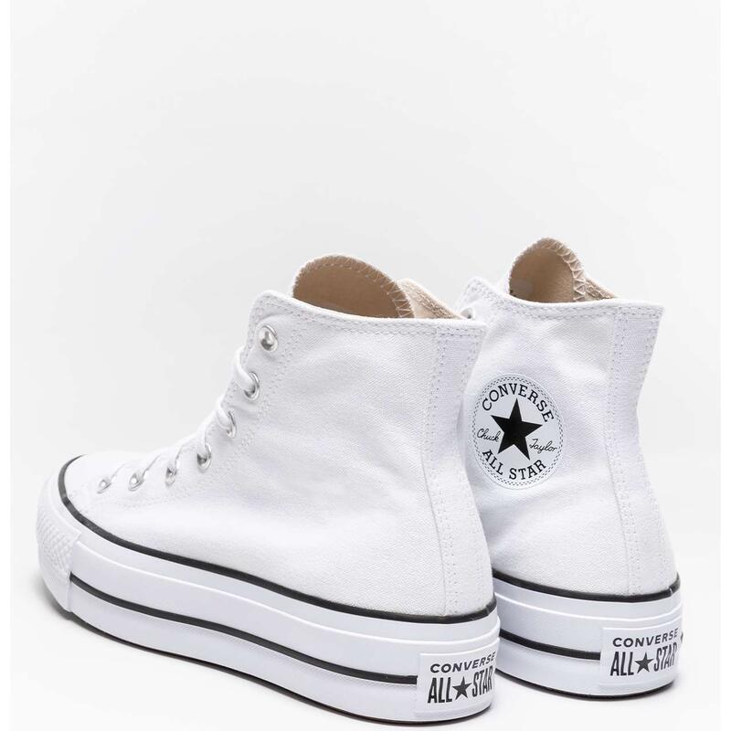 Adidași Converse All Star Chuck Taylor Platform Alb