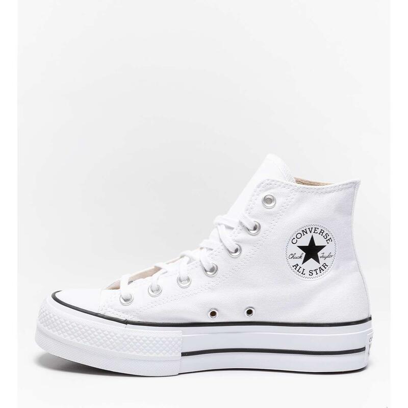 Adidași Converse All Star Chuck Taylor Platform Alb