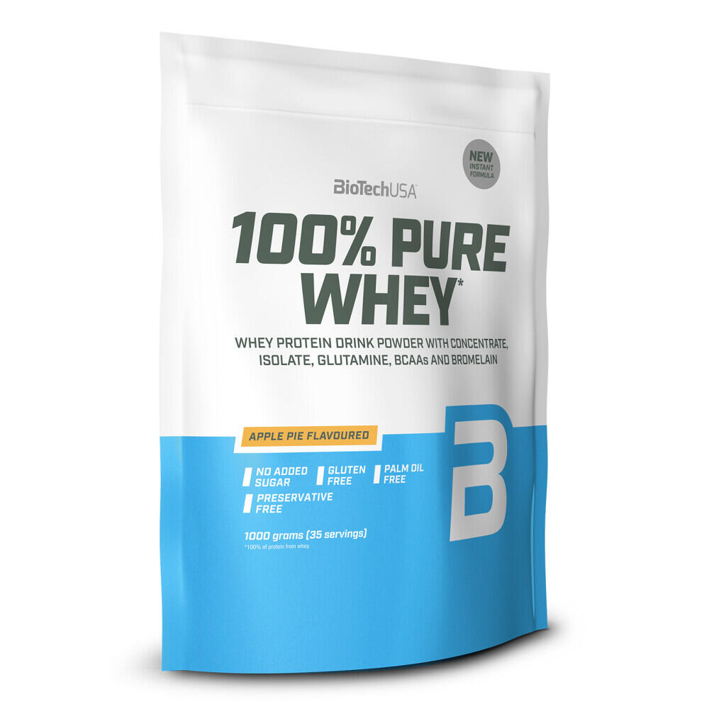 100% Pure Whey - 2.27 kg Apple Pie biiotech USA