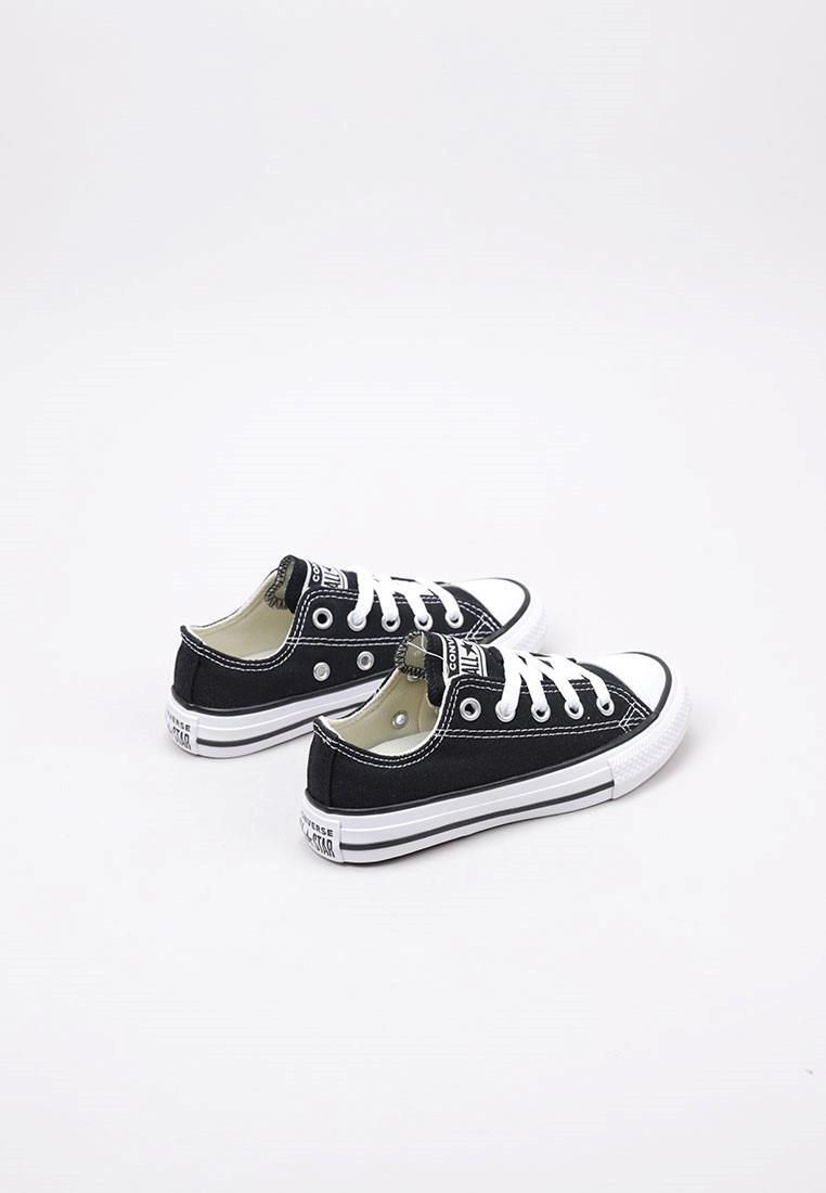 Dziecięce buty sportowe trwałe czarne płótno CHUCK TAYLOR ALL STAR OX 4/7