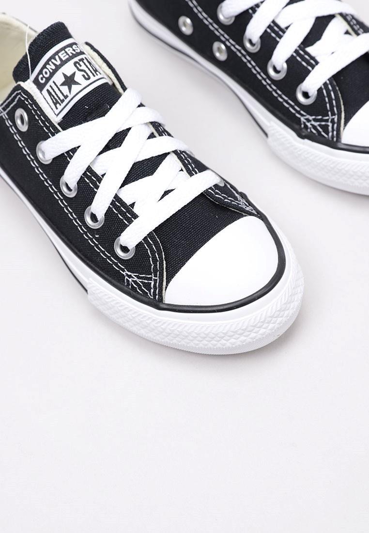Dziecięce buty sportowe trwałe czarne płótno CHUCK TAYLOR ALL STAR OX 3/7