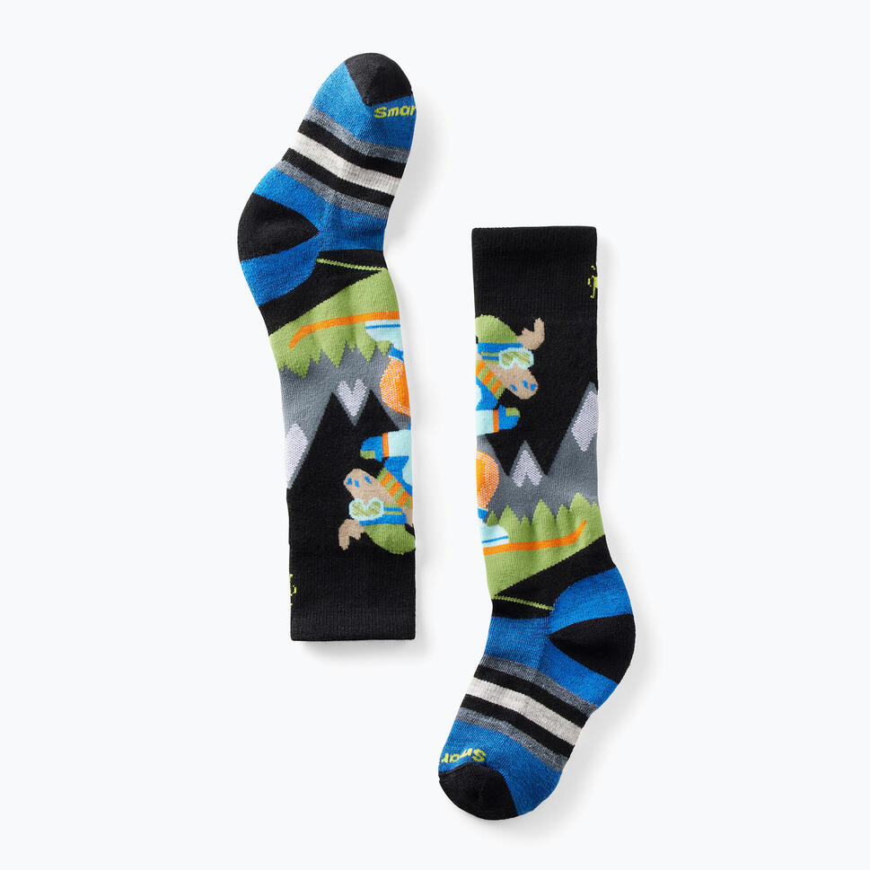 Skarpety dziecięce Smartwool Wintersport Full Cushion Mountain Moose Pattern OTC