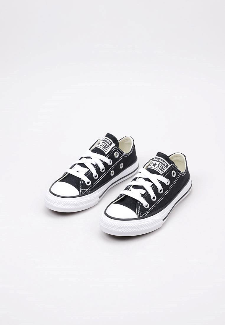 Dziecięce buty sportowe trwałe czarne płótno CHUCK TAYLOR ALL STAR OX 2/7