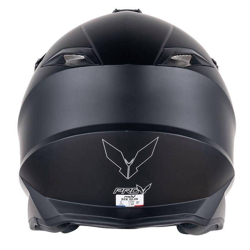 Casque cross ARGESS Adulte Noir Mat Prov