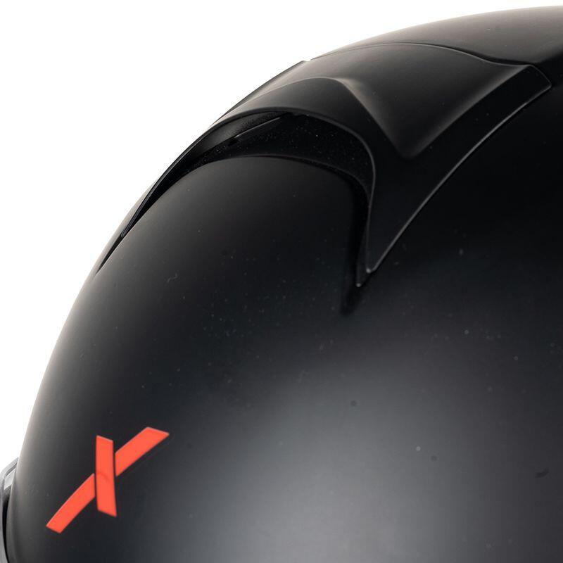 MOTOBLOUZ Casque JET ARKEON Black Mat pour Scooter Vélo Trottinette 6/7