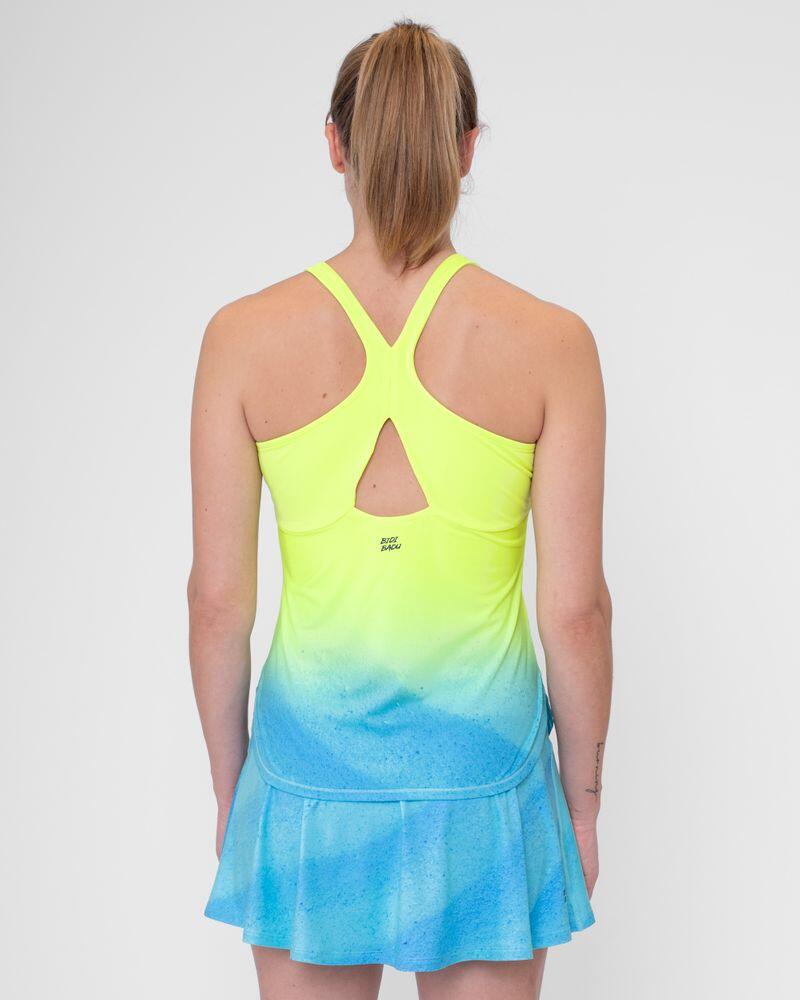 Camiseta Bidi Badu Beach Spirit Amarillo Neon Aqua Mujer -  - XS 2/7