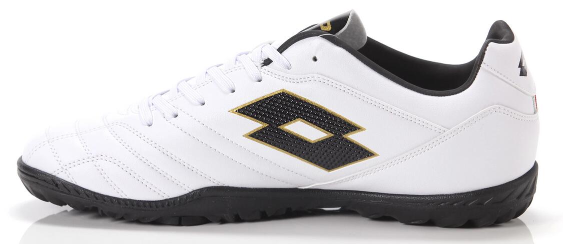 Scarpe uomo calcetto lotto stadio tf bianco LOTTO Decathlon