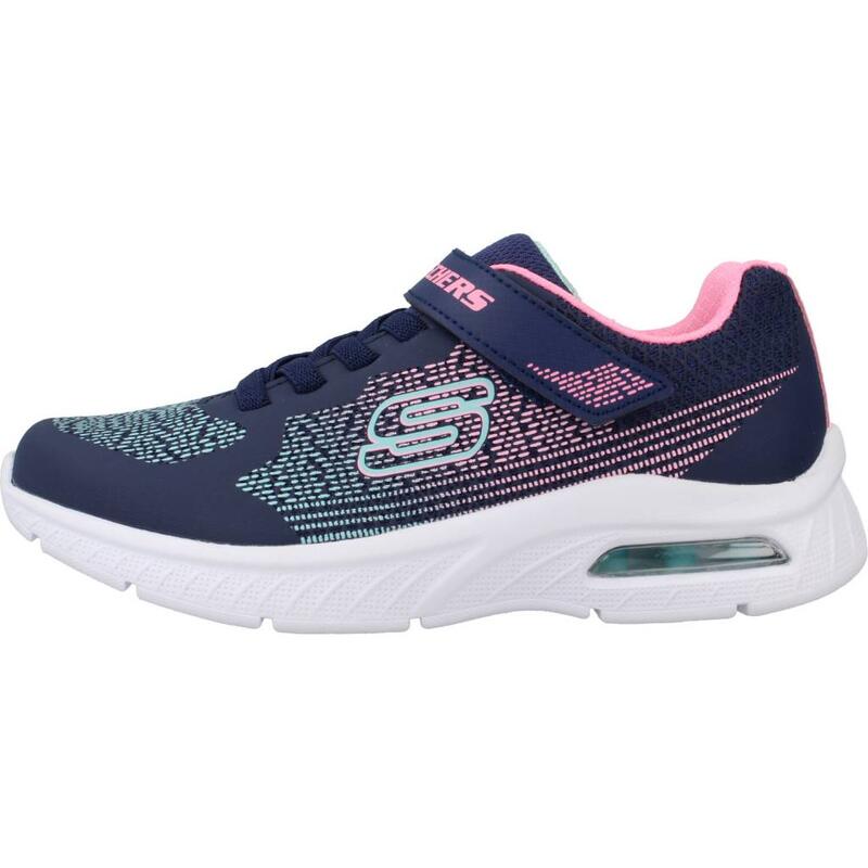 Zapatillas caminar niña Skechers 303610l Microspec Max Plus Azul