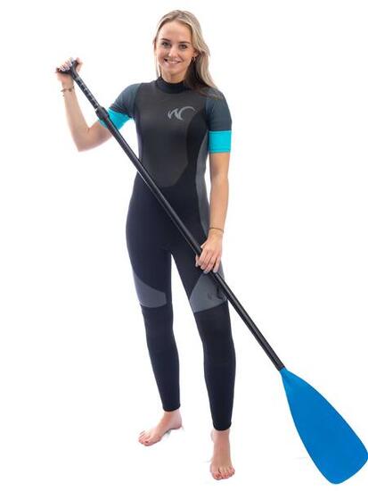 Sydney Wetsuit voor Sup Surf - 3mm Neopreen met Lycra mouwen - Dames