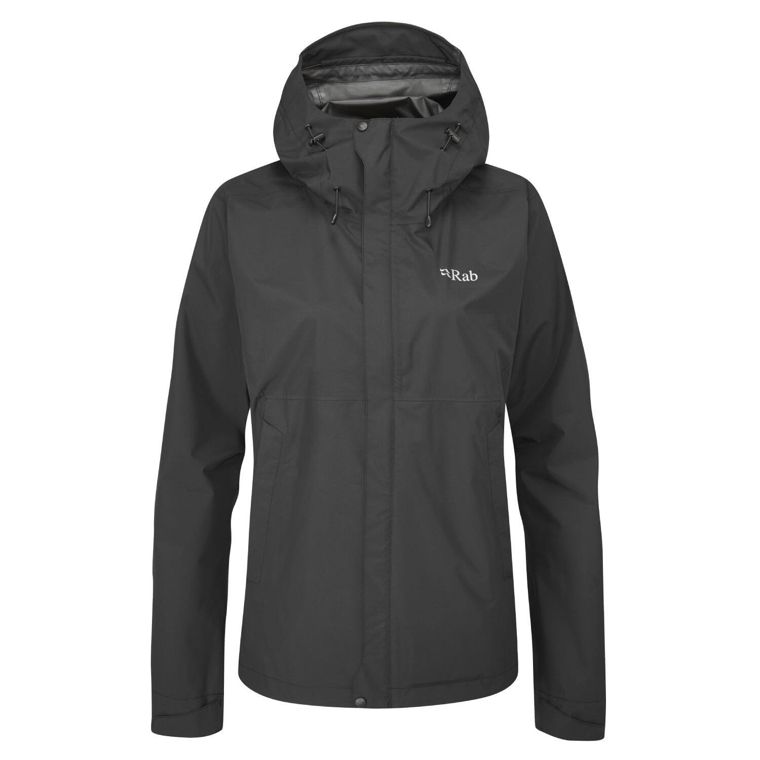Kurtka przeciwdeszczowa damska Rab Downpour Eco Jacket z kapturem 4/7