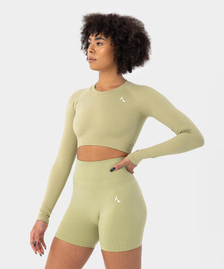 Bezszwowy longsleeve dla kobiet na fitness Carpatree Blaze