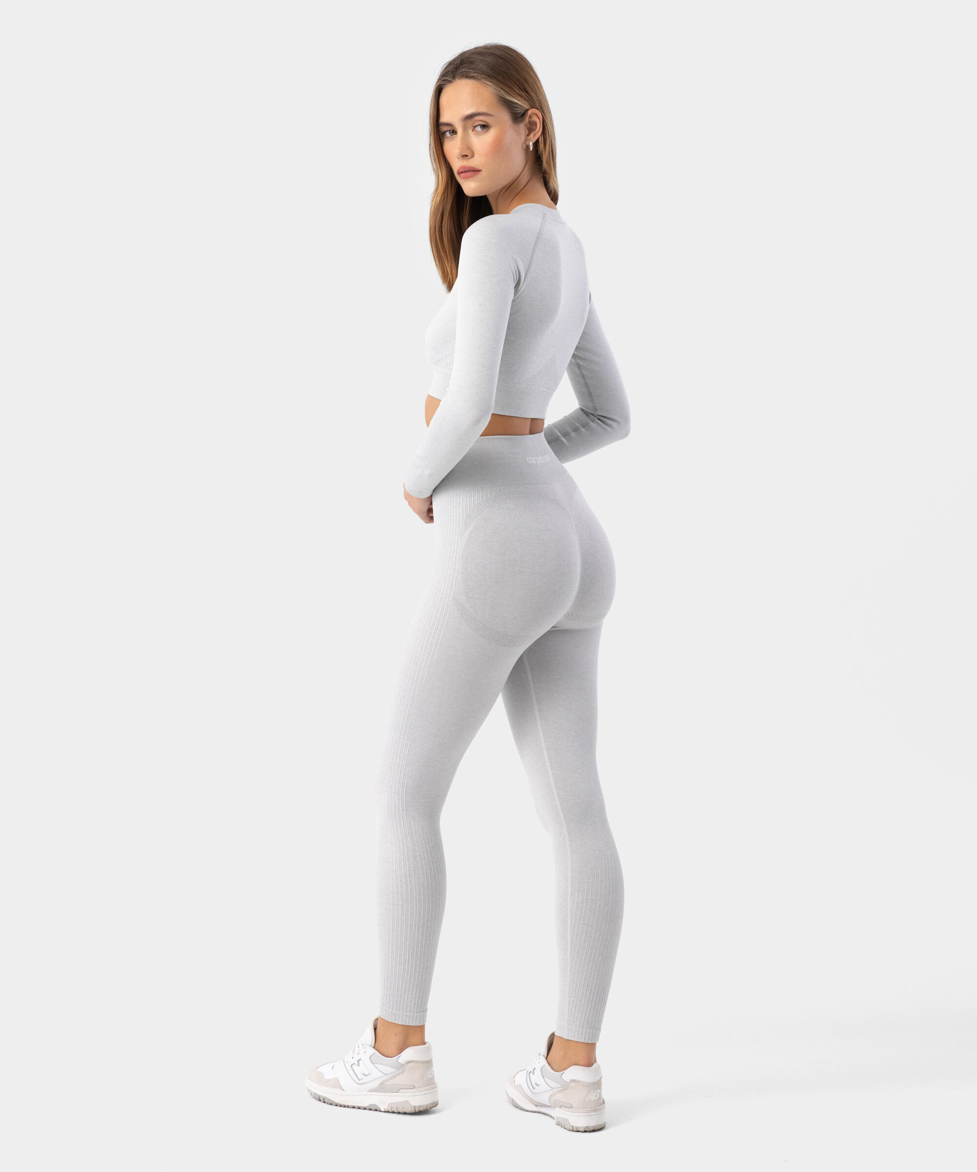 Bezszwowy longsleeve dla kobiet na fitness Carpatree Blaze 5/6