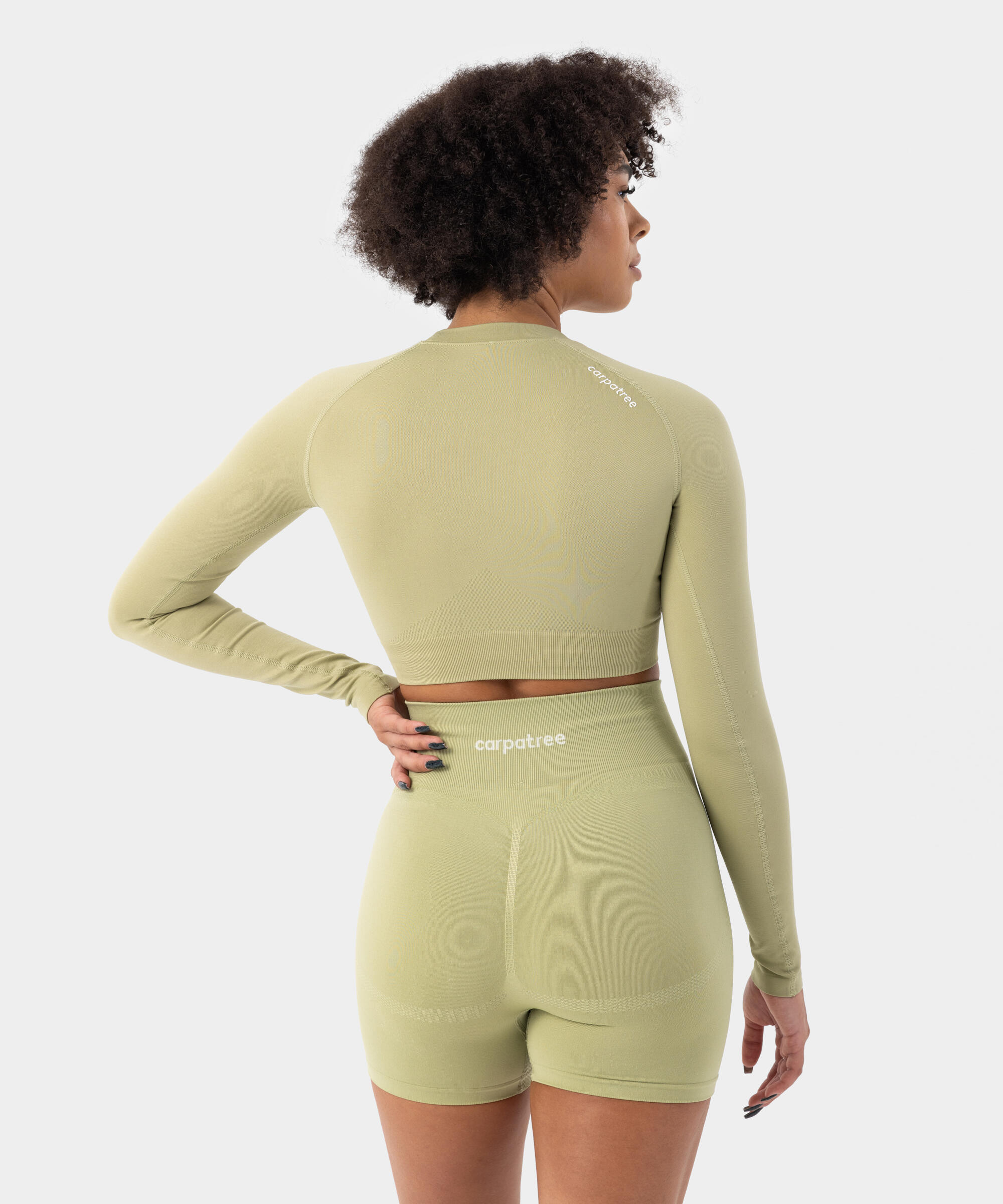 Bezszwowy longsleeve dla kobiet na fitness Carpatree Blaze 4/5