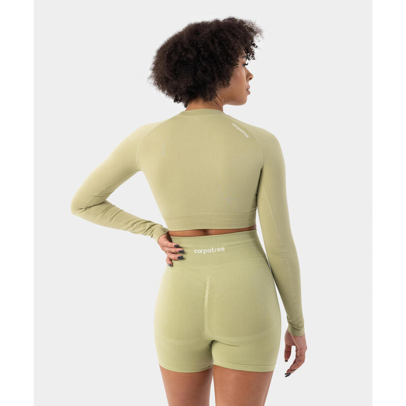 Bezszwowy longsleeve dla kobiet na fitness Carpatree Blaze