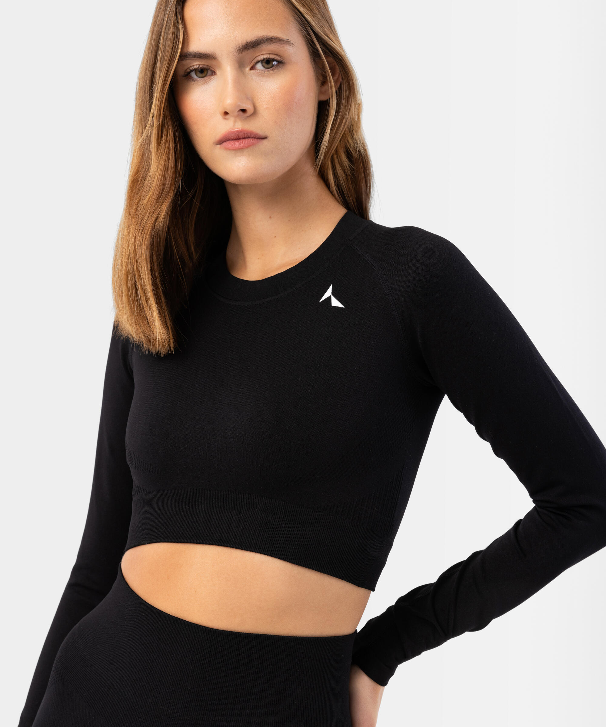 Bezszwowy longsleeve dla kobiet na fitness Carpatree Blaze 2/6