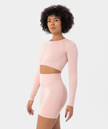 Bezszwowy longsleeve dla kobiet na fitness Carpatree Blaze