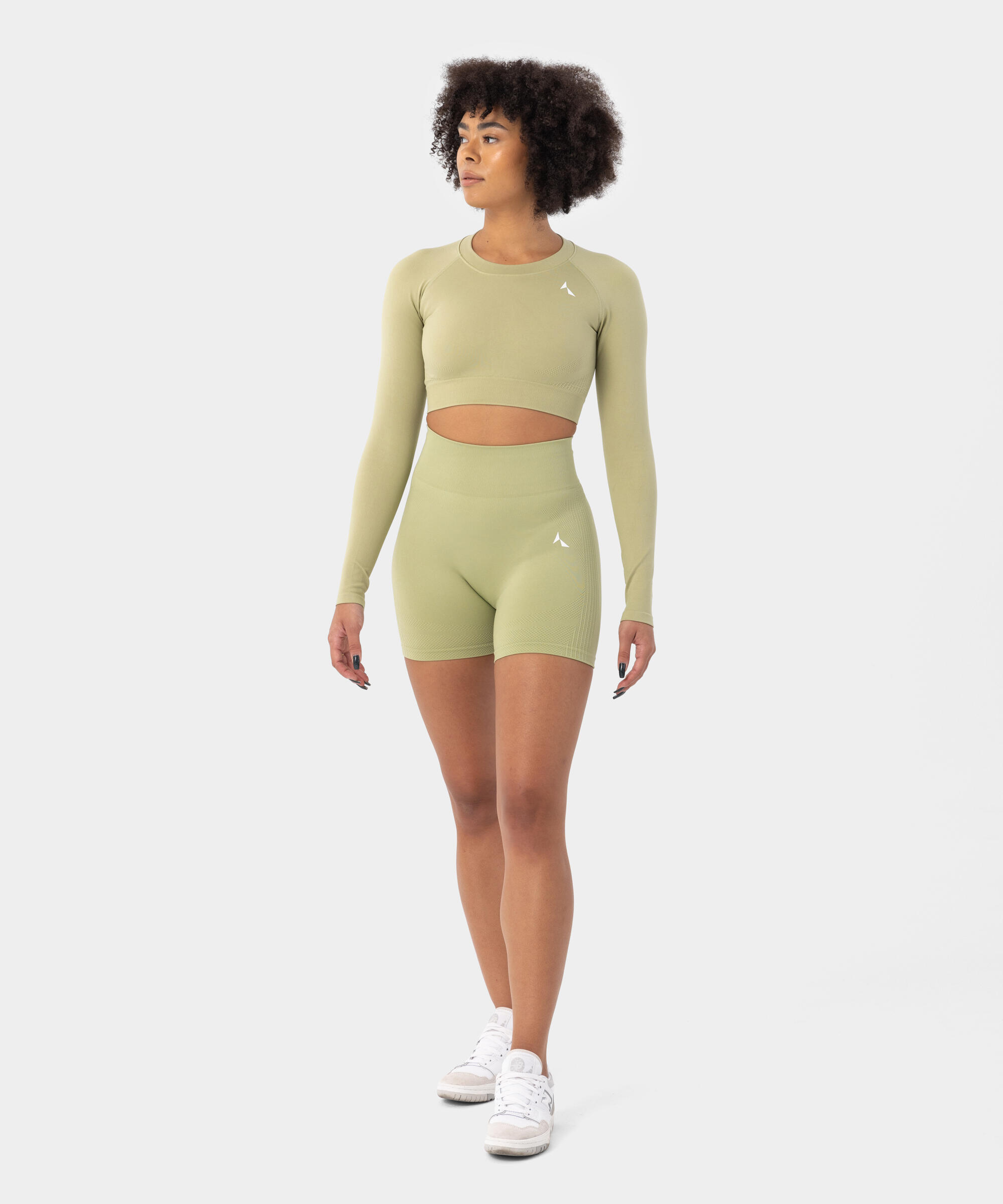 Bezszwowy longsleeve dla kobiet na fitness Carpatree Blaze 3/5