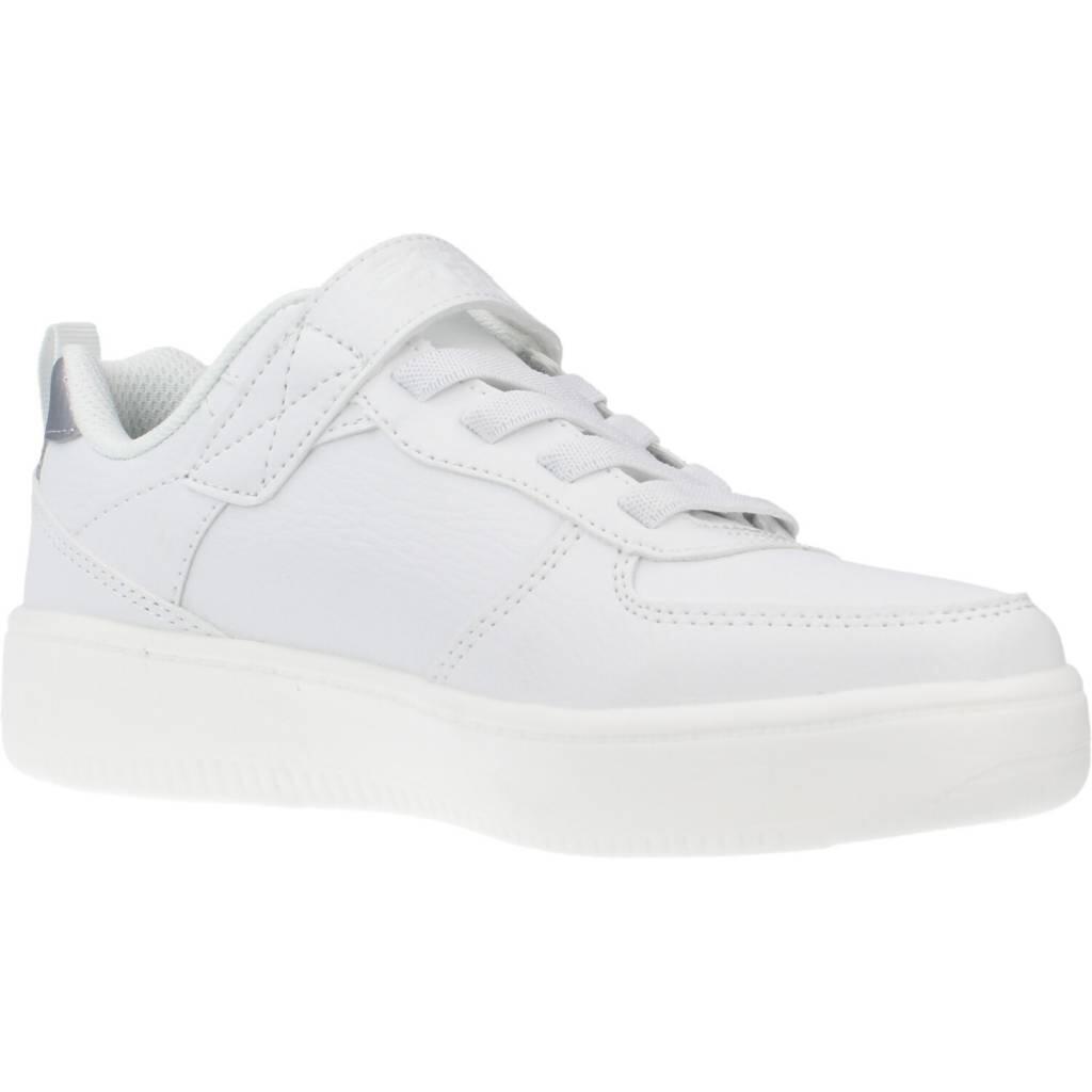 Skechers Sport Court 92 - Show Maddox 400623L/WHT Wit-27 5/5