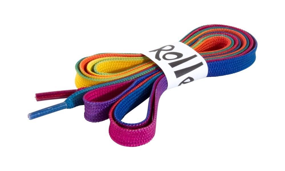 Rainbow Rollerskate Laces - Size: 180cm 1/3