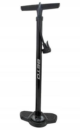 Pompka Beto CMP-135SG5-BK podłogowa z manometrem stalowa 26" 160 PSI Czarna